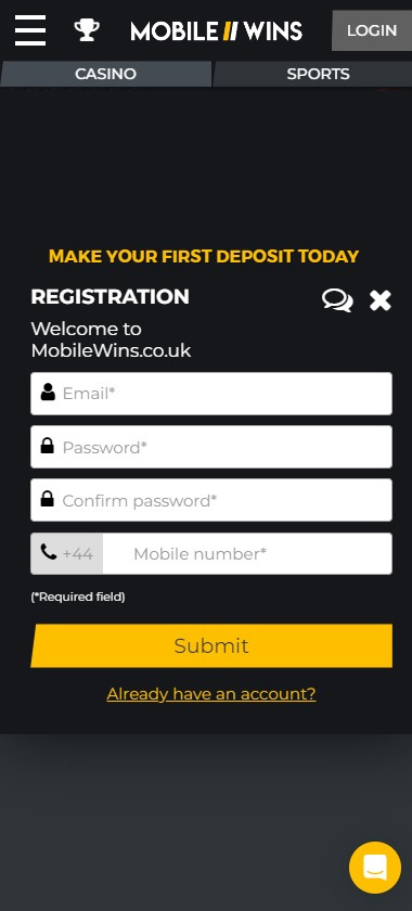 mobile-wins-casino-registration-process-step-1