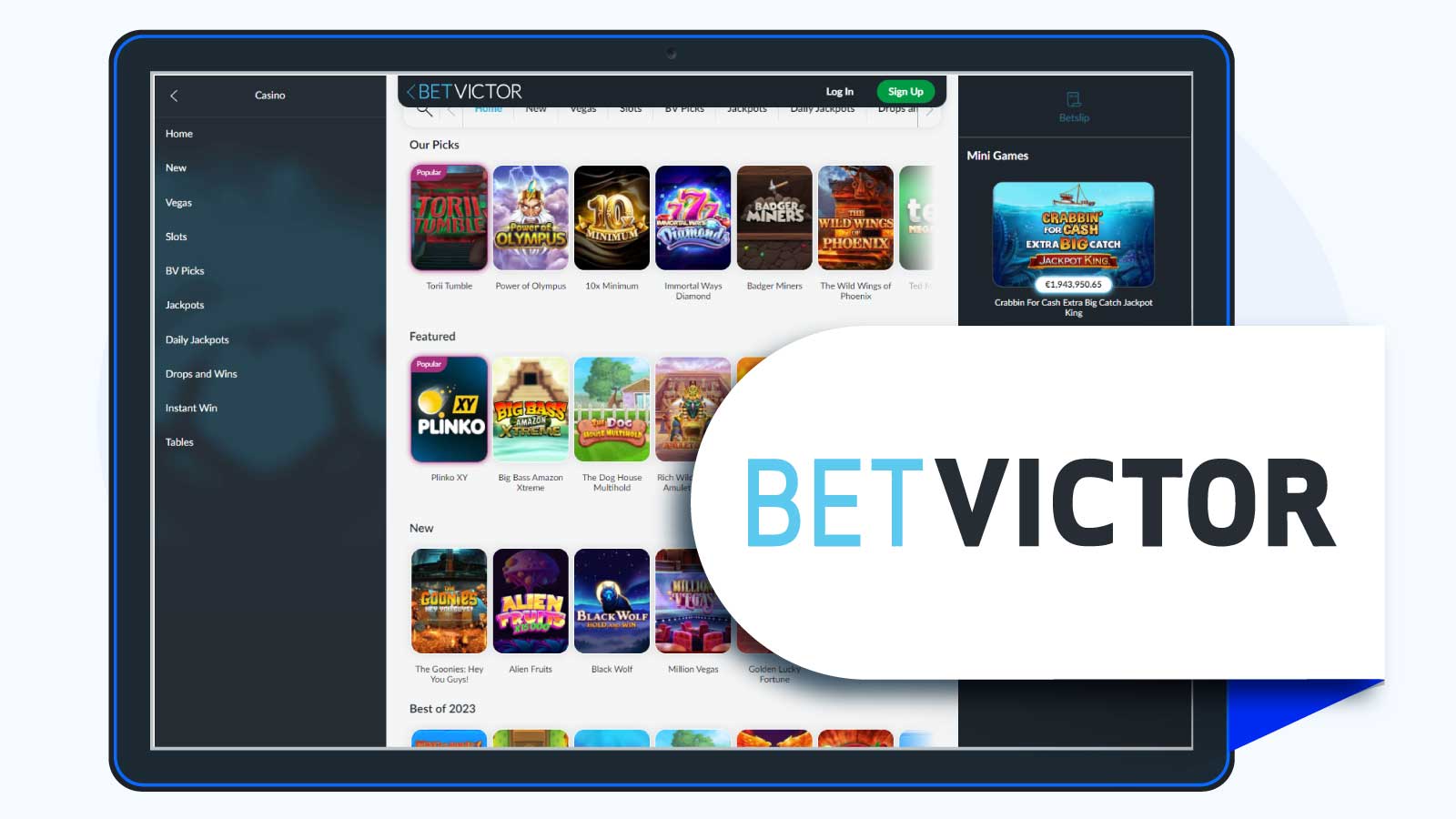 BetVictor Casino– Top Casino with Pragmatic Play with a Variety of Bonuses