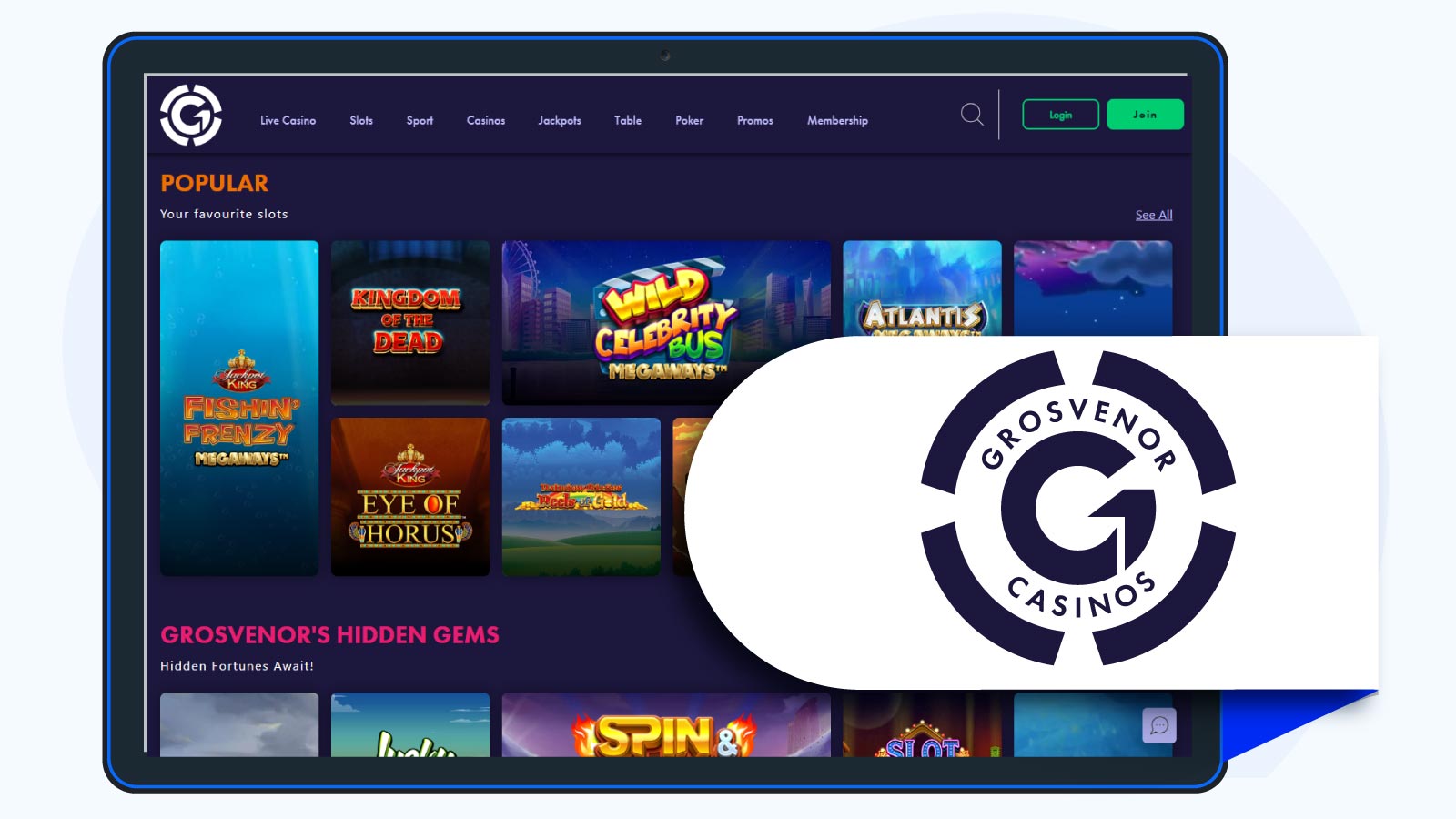 Grosvenor Casino – Popular Novomatic Casino Among UK Players