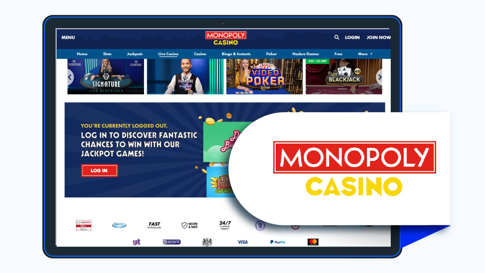 Monopoly Casino – our best baccarat casino for payment methods