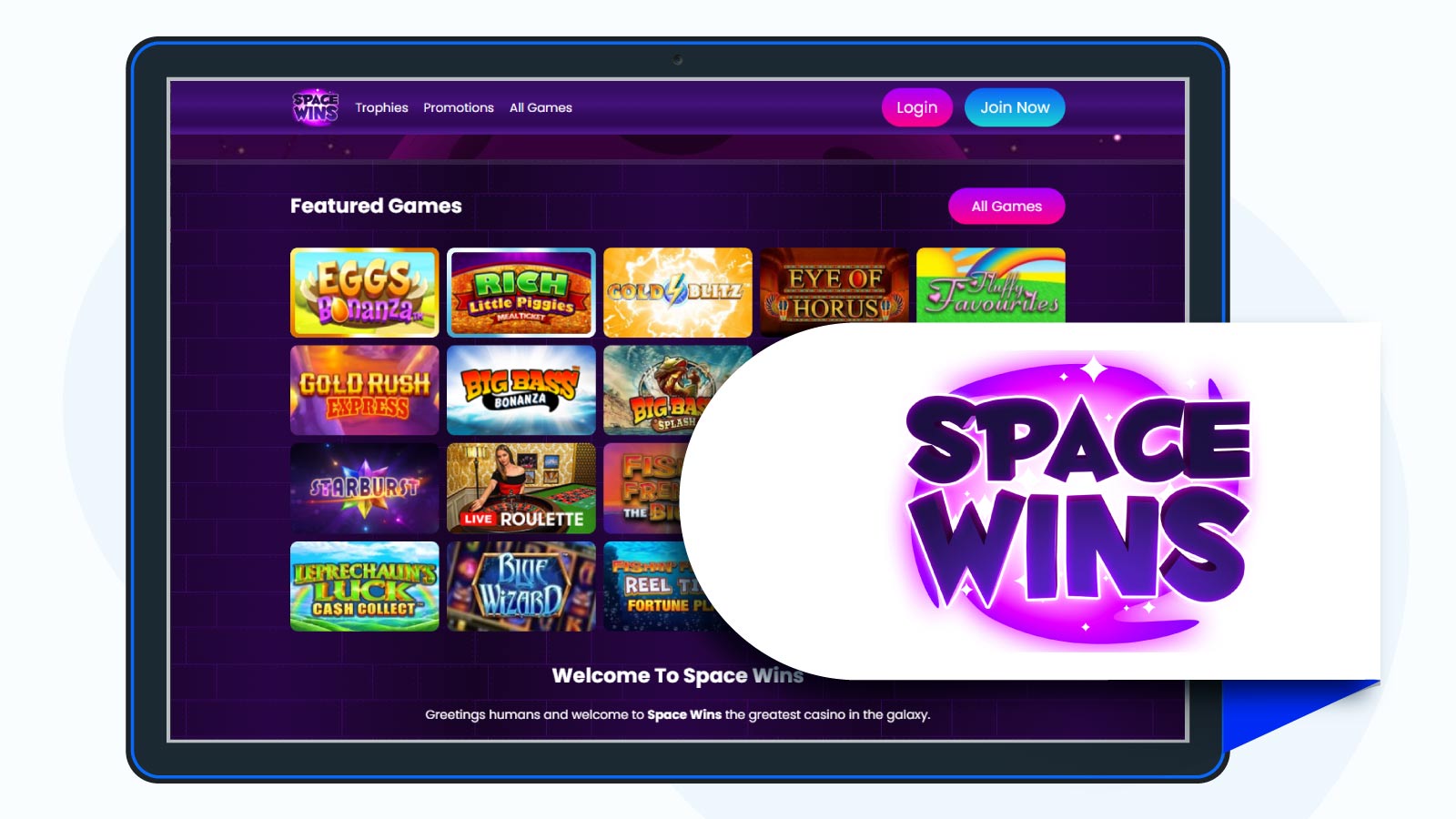 Space Wins Best Casino For Live Games with Payforit