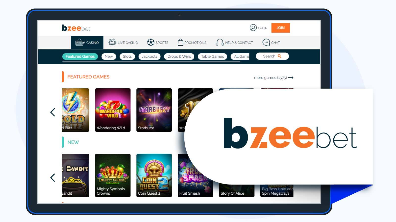 Bzeebet – Popular Paysafecard Casino for No Wager Bonuses
