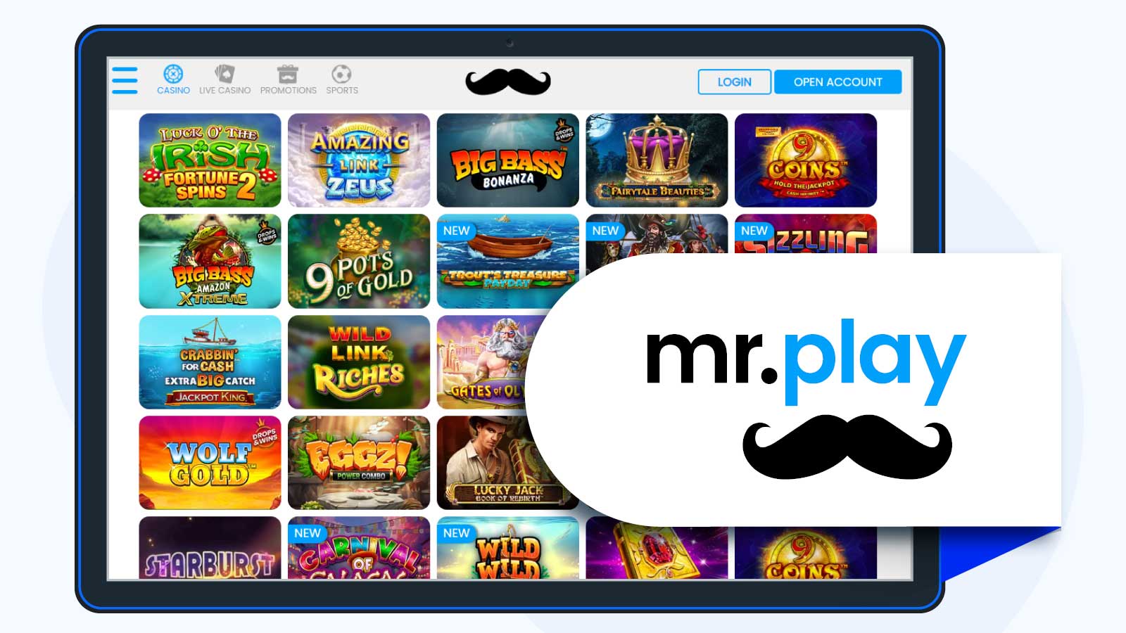 Mr. Play – Top Paysafecard Casino for New Players