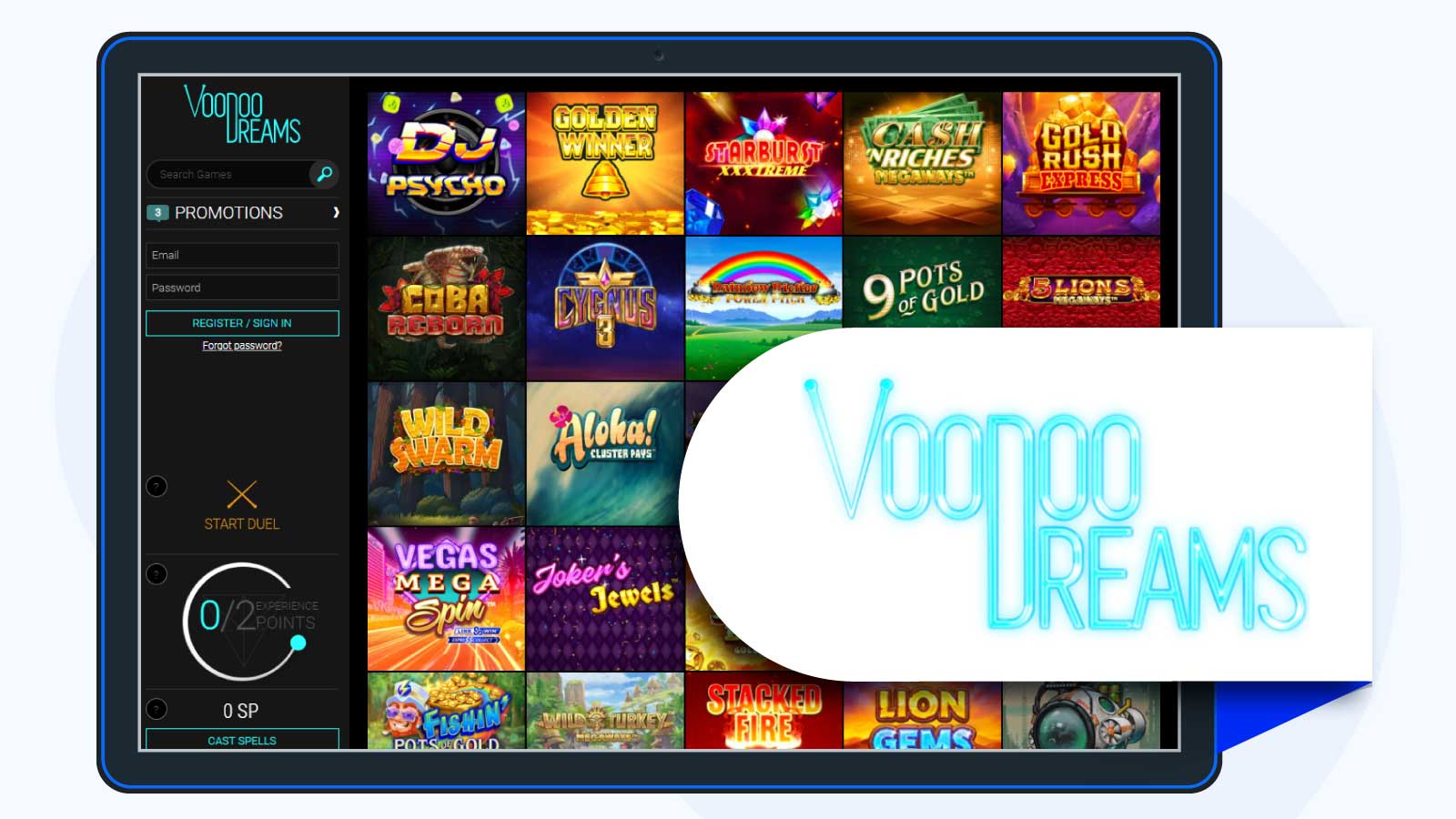 Voodoo Dreams – Player’s Favorite for Casinos with Paysafecard