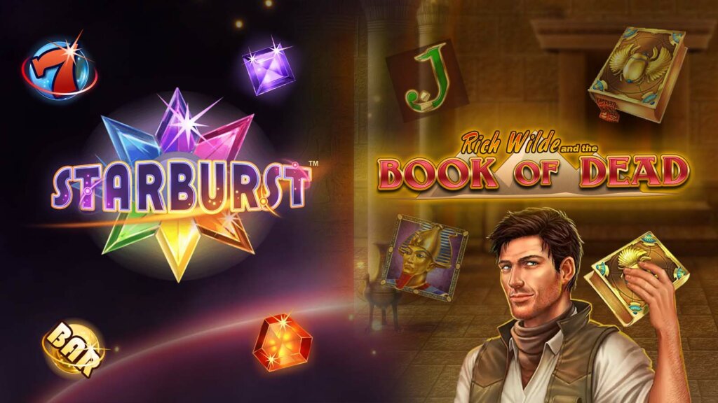 Choose Your Bonus Smart: Starburst or Book of Dead