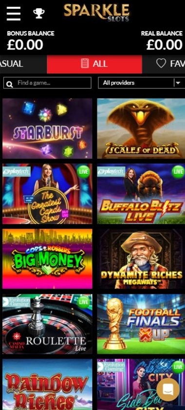 sparkle-slots-casino-collection-of-games-mobile-review