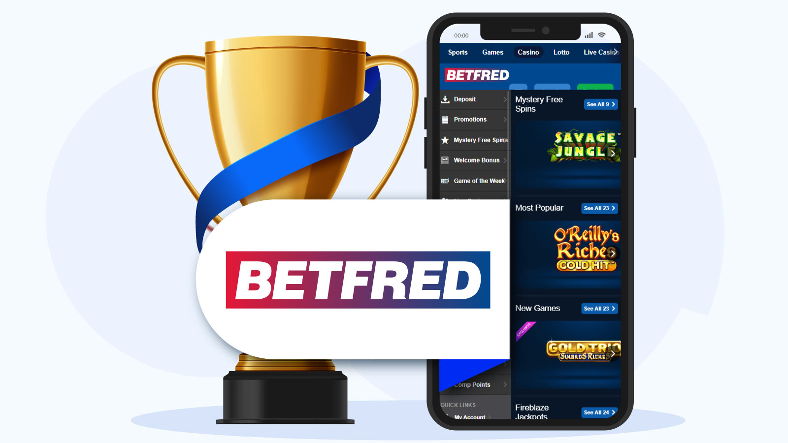 Betfred Casino – Our Top iOS Casino Recommendation