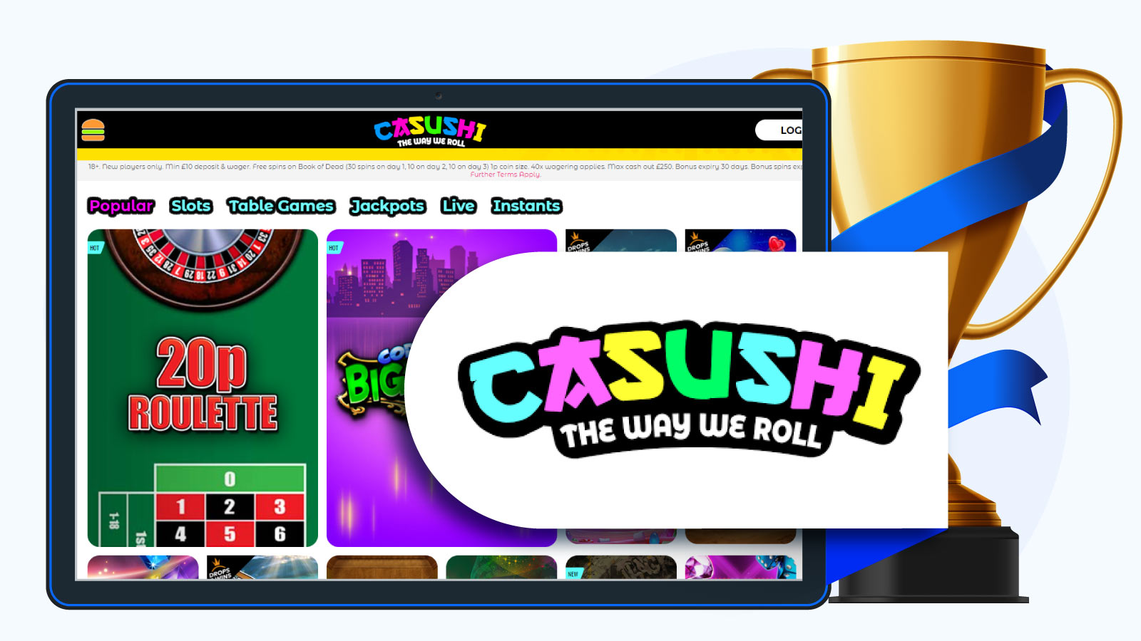 Casushi – Best Fast Payout Casino Overall
