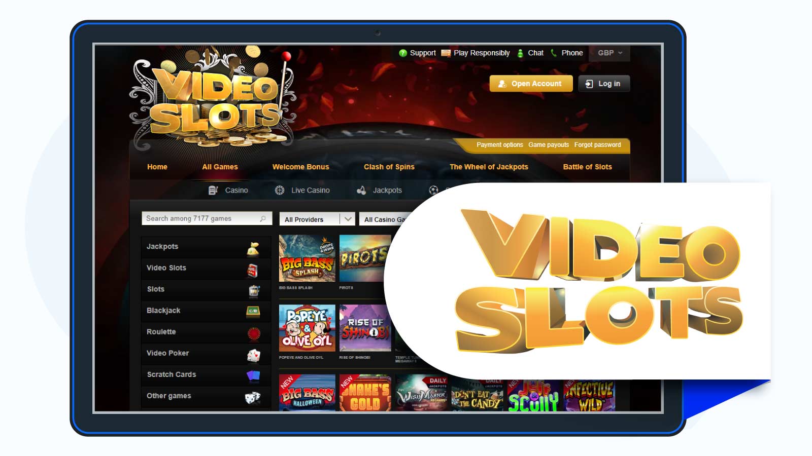 Find the Best Neosurf Slots at Videoslots Casino