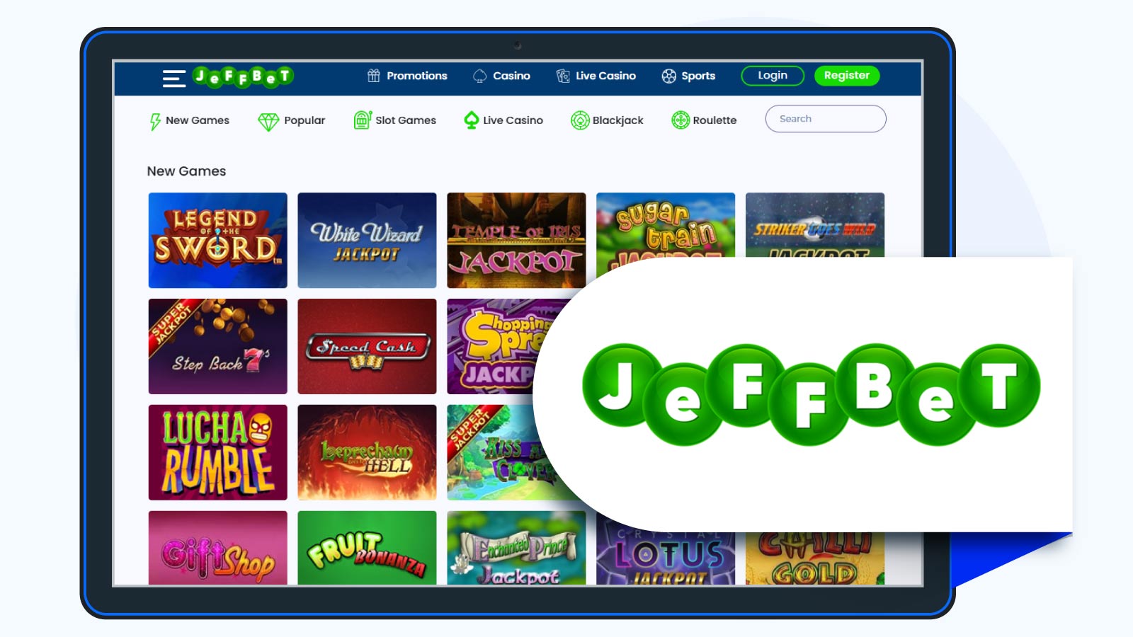 JeffBet – CasinoAlpha’s Editor’s Choice for Best New Online Casino UK