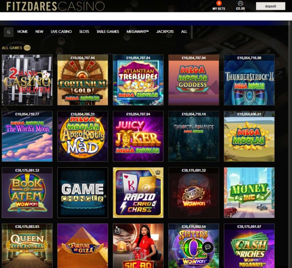 fitzdares-casino-game-types-review