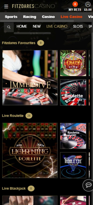 fitzdares-casino-live-dealer-games-mobile-review