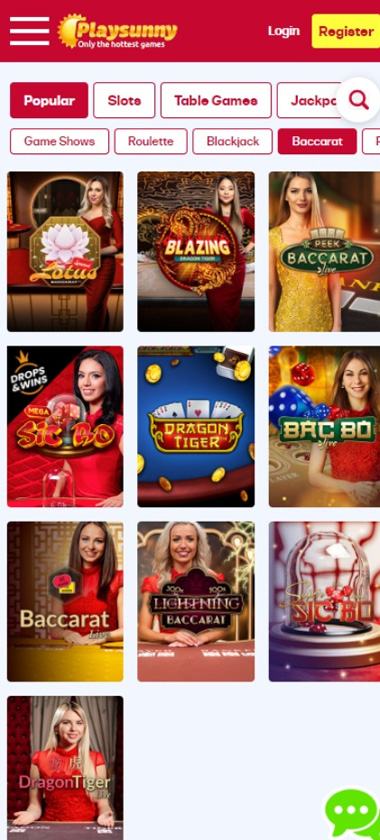 playsunny-casino-live-dealer-baccarat-games-mobile-review