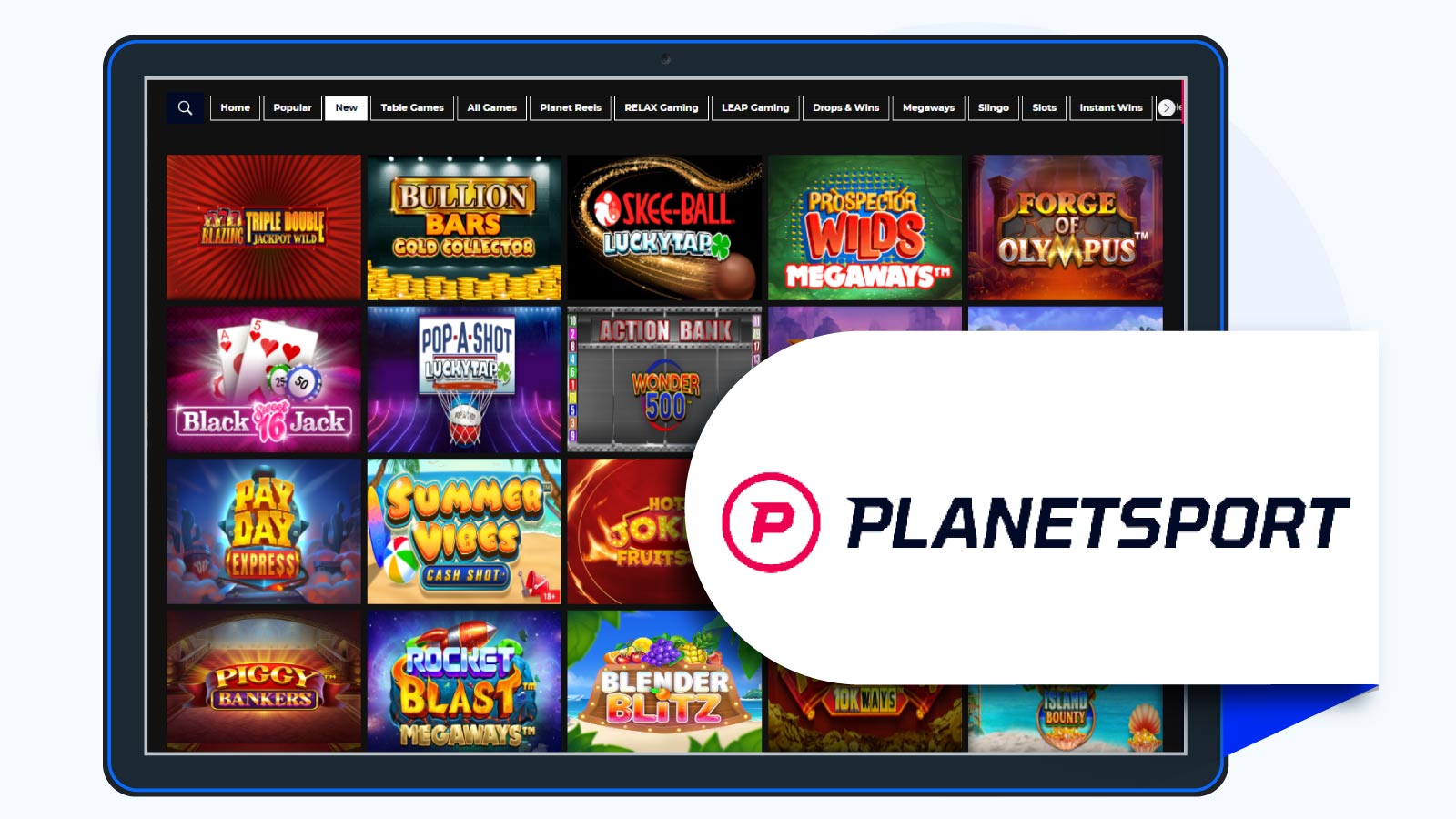 Planet Sport Bet Casino – Best for lowest minimum deposit