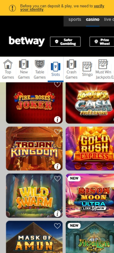 betway-casino-slots-variety-mobile-review