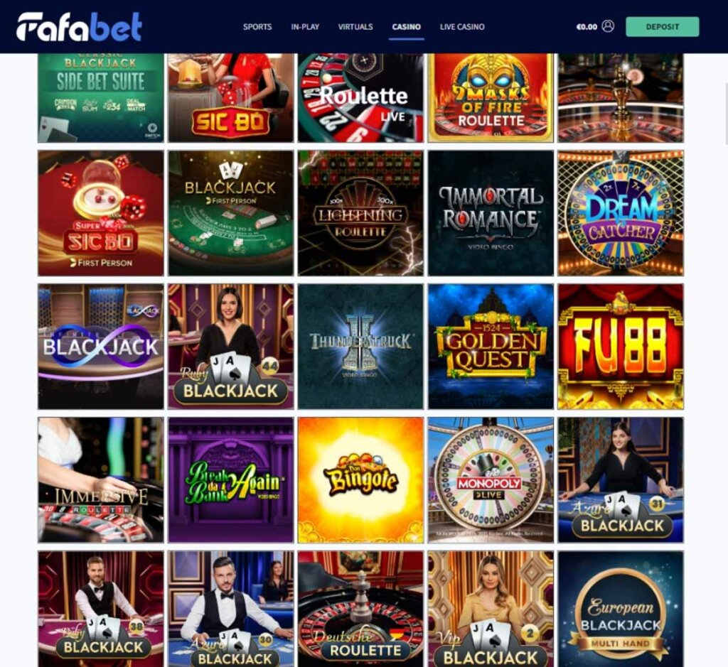 fafabet-casino-live-dealer-games-collection-review