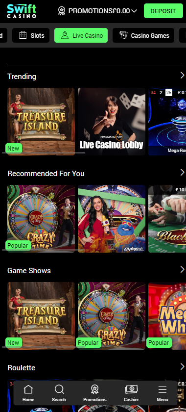 swift-casino-live-dealer-games-collection-mobile-review