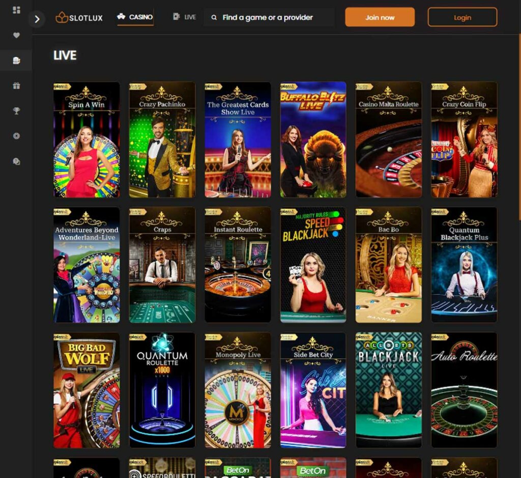 slotlux-casino-live-dealer-games-collection-review