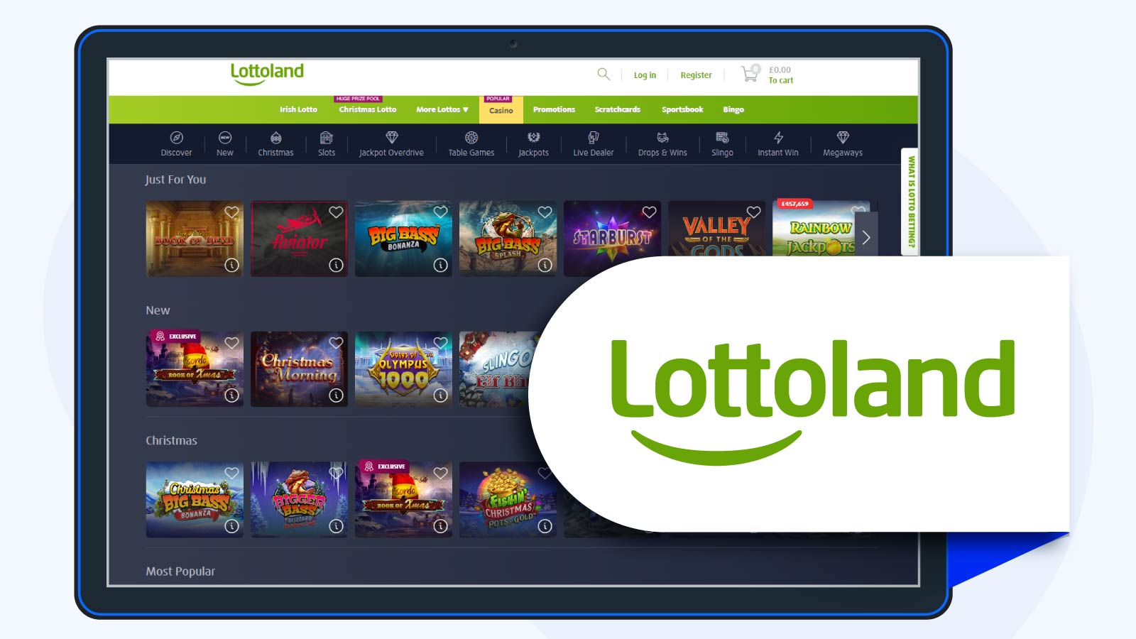 Lottoland Casino – 10th Top Microgaming Casino