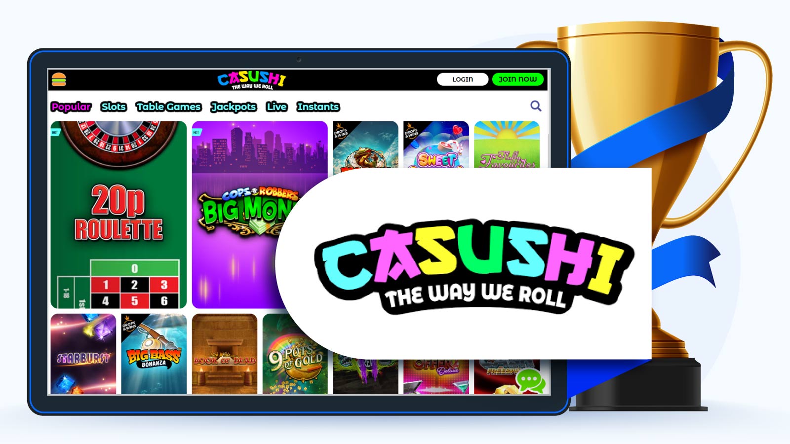 Casushi Casino – Best PayPal Casino UK