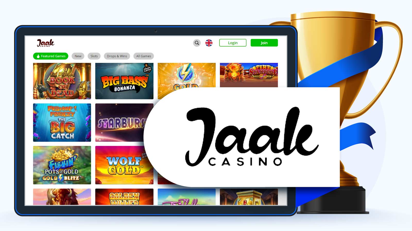 Jaak Casino – Best 300% Match Deposit Casino