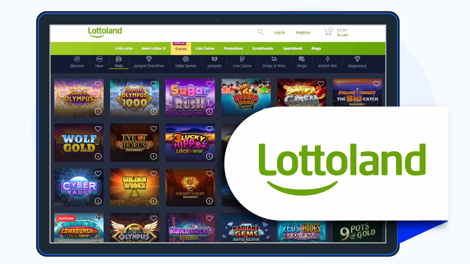 Lottoland Casino – Best Playtech Casino For Slot Games