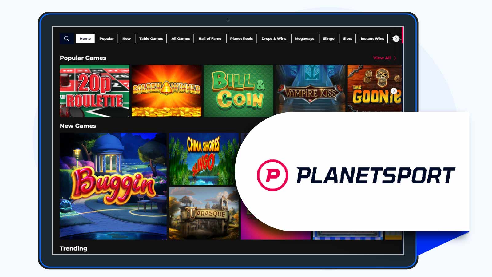 Planet Sport Bet Casino – Top Rated Playtech Minimum Deposit Casino