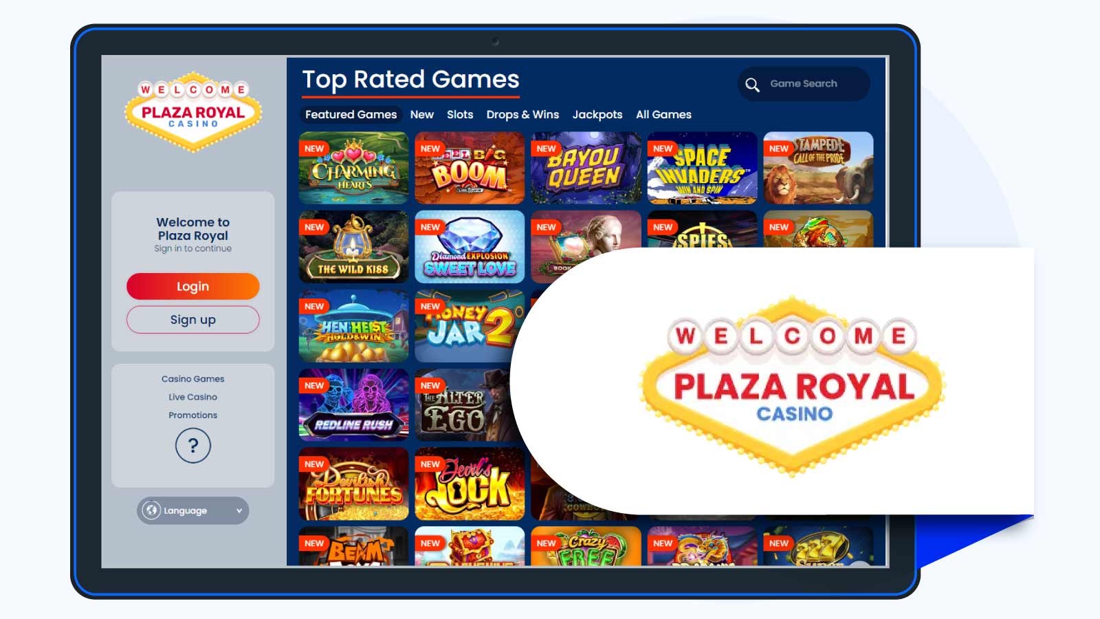 Plaza Royal Casino – User-Friendly Interface