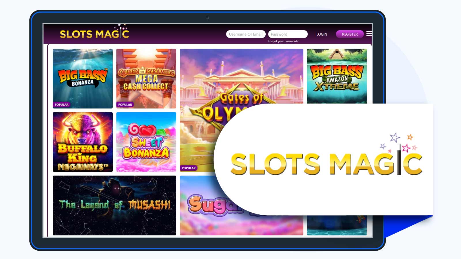 Slots Magic – Human Support Agents