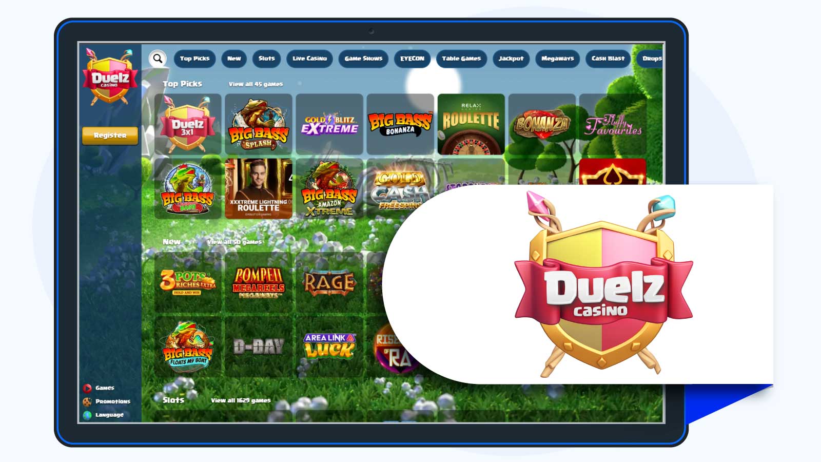 Duelz Casino – Best PayPal Casino Choice for Low Wagering