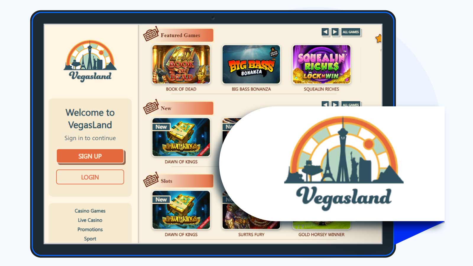 Vegasland Casino – High-Stakes Players