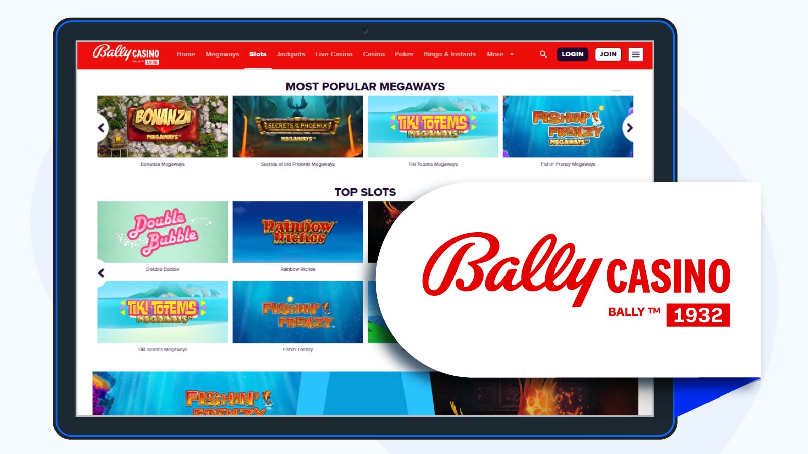 Bally-Casino-Full NetEnt Casino List