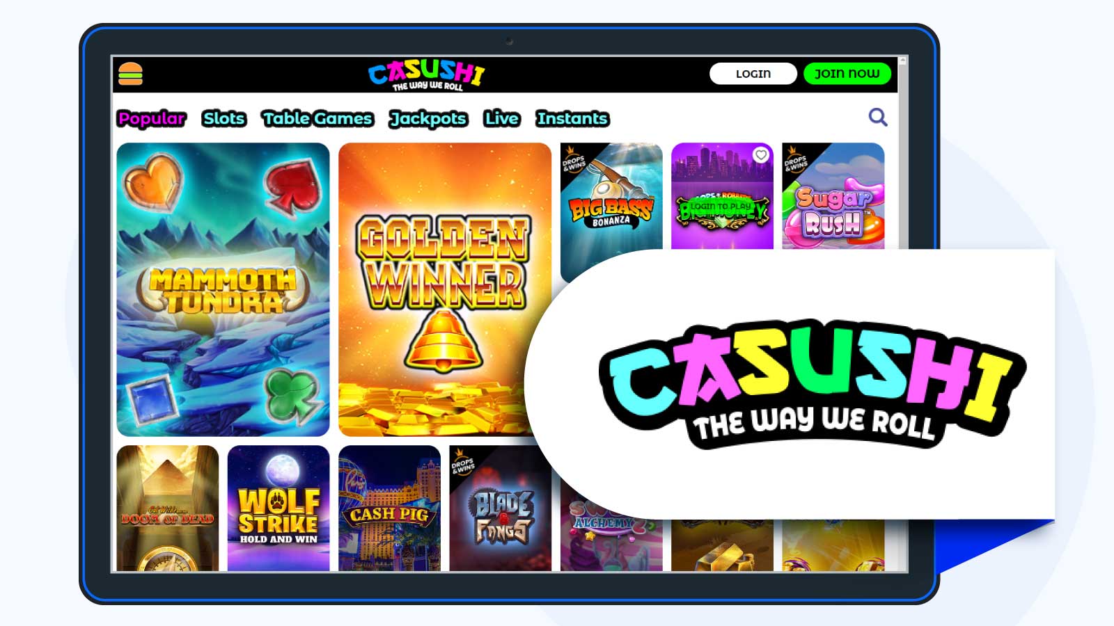 Casushi Casino Real Time Gaming Casinos | Full UK List