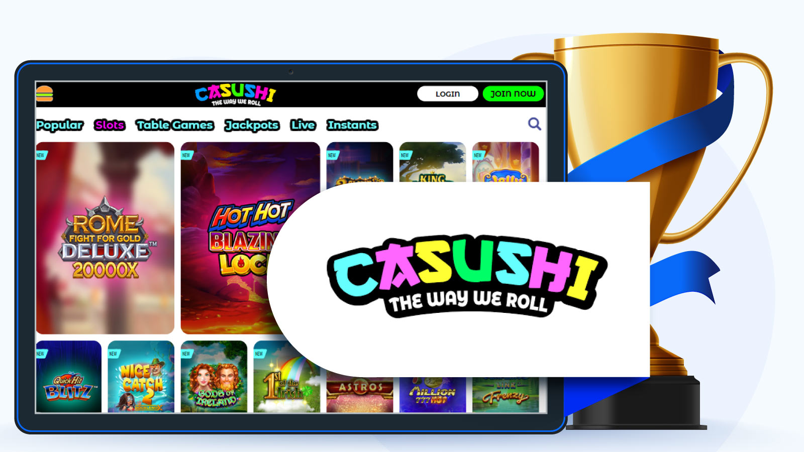 Casushi Casino - Best Neteller Casino Overall