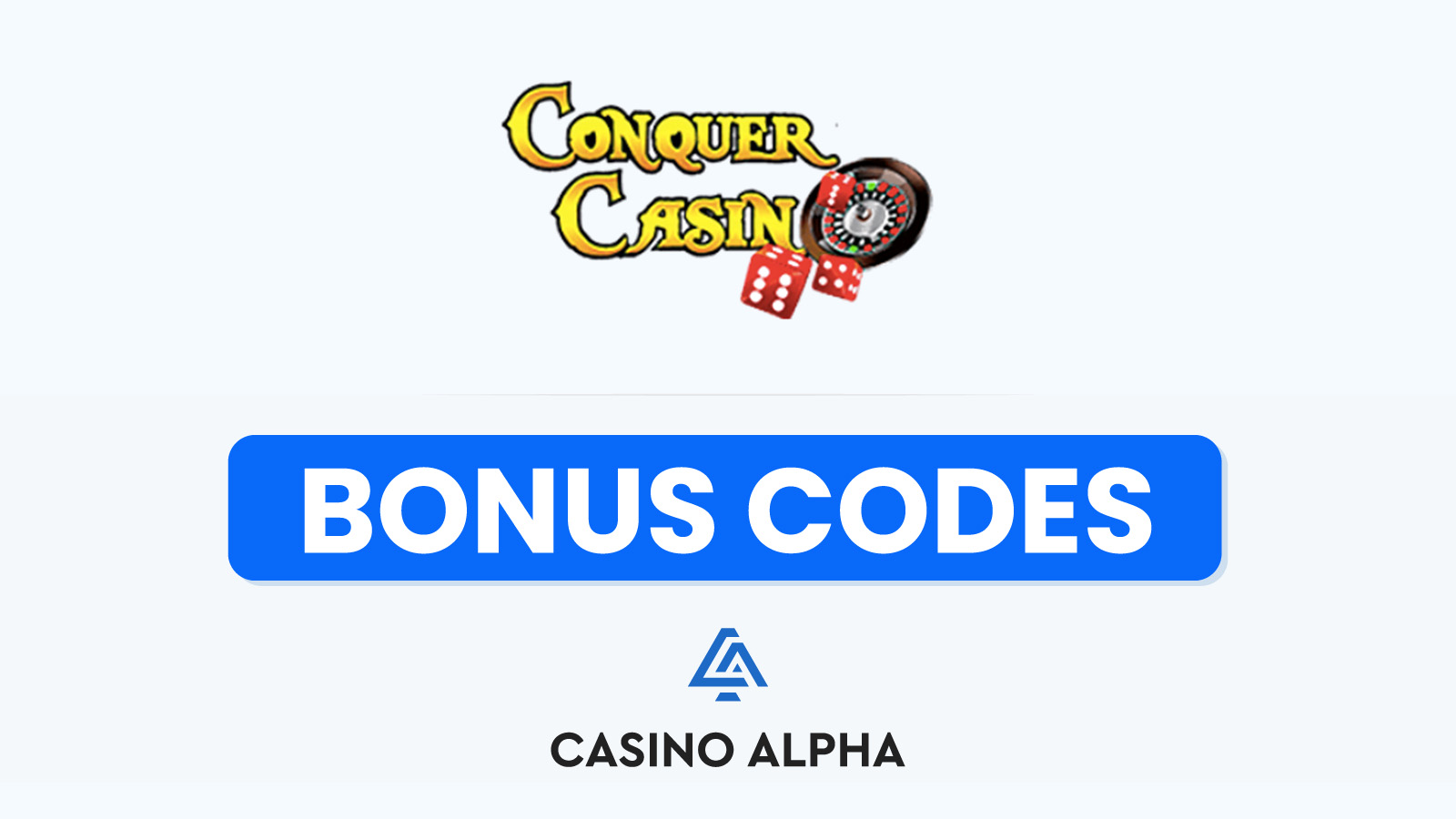 Conquer Casino Bonus Codes - April
 2024