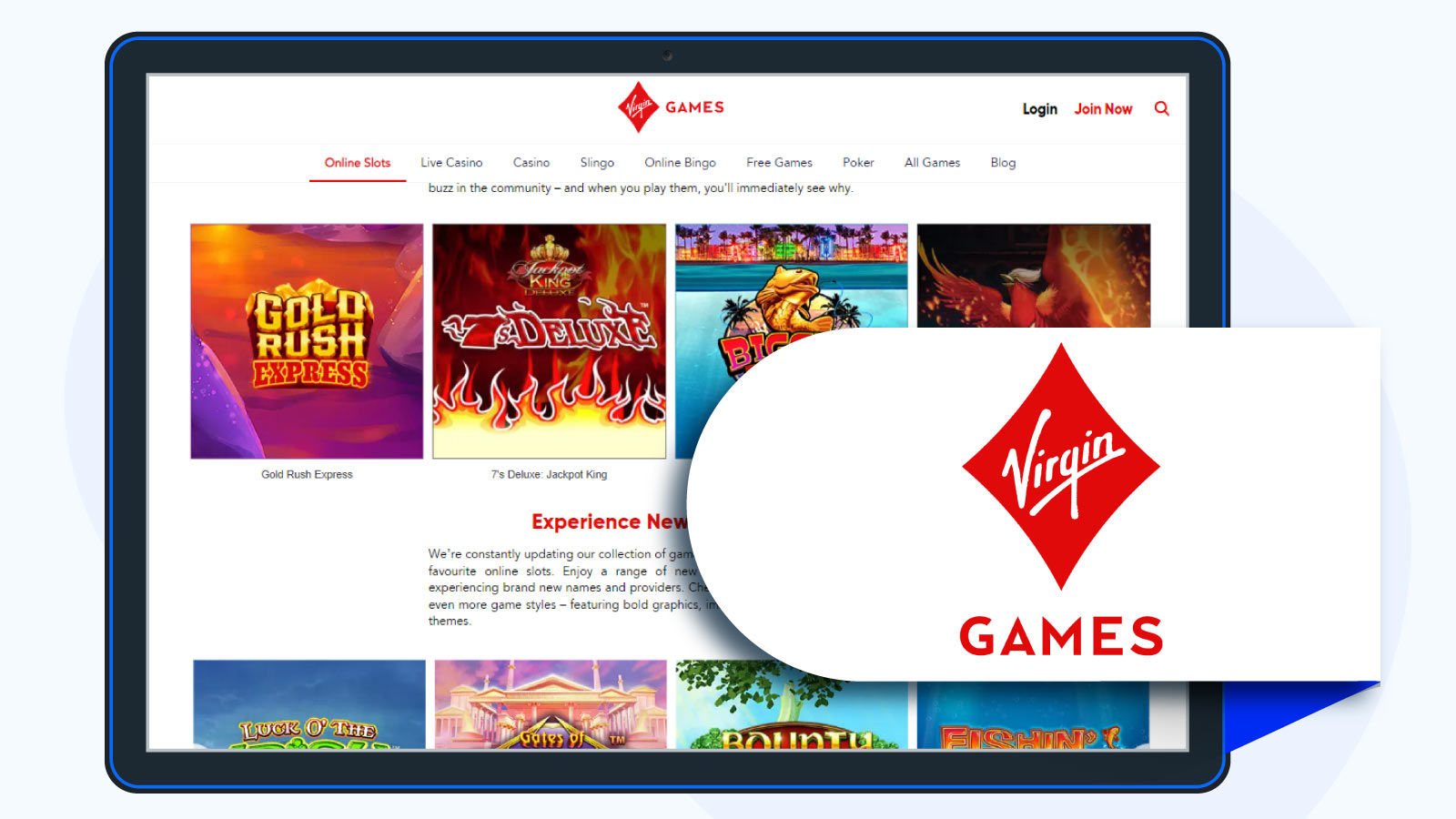 Virgin Games Casino Best Gamesys Casino for 24-Hour Cashouts