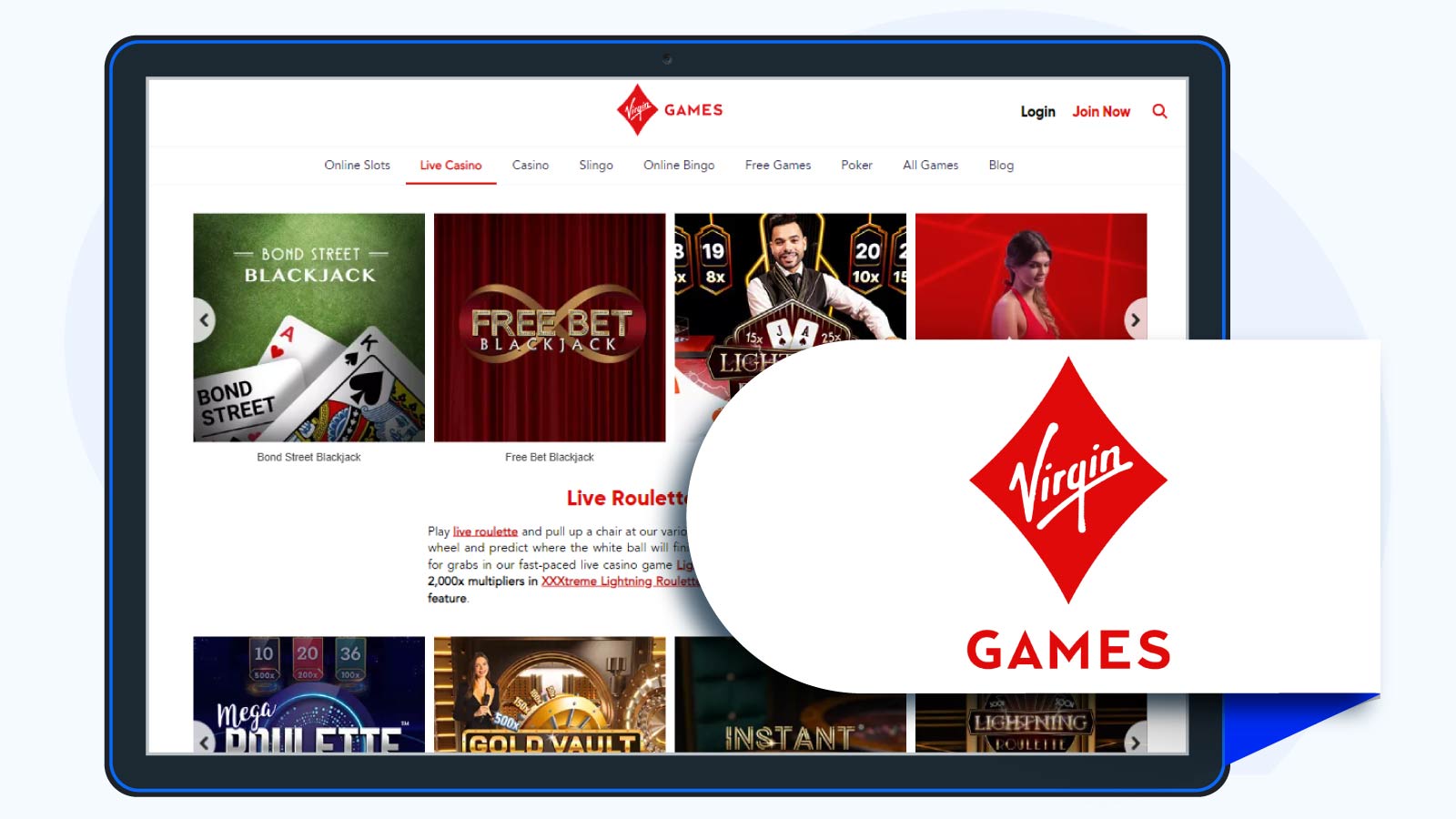 Virgin-Games-Casino-Evolution-Gaming