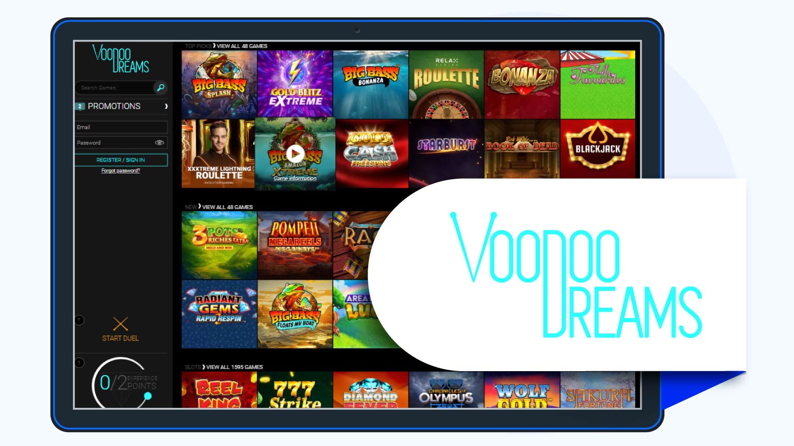 VoodooDreams-Casino-Best-Paysafecard-Casino-Welcome-Bonus