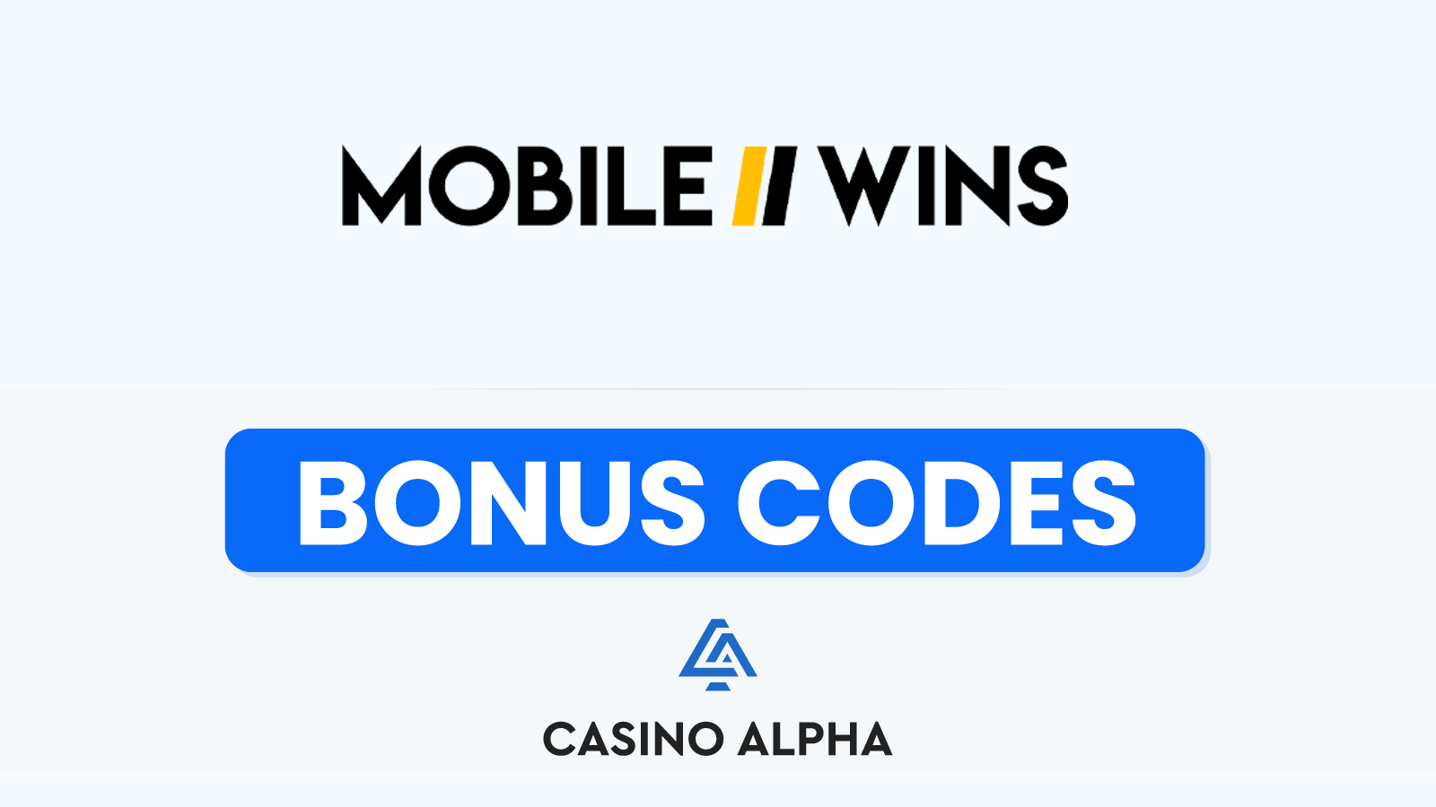 MobileWins Casino Bonus Codes - 2024