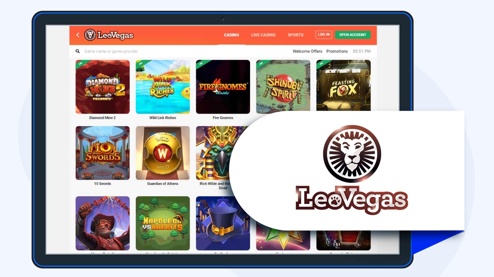 LeoVegas Casino no wagering bonuses