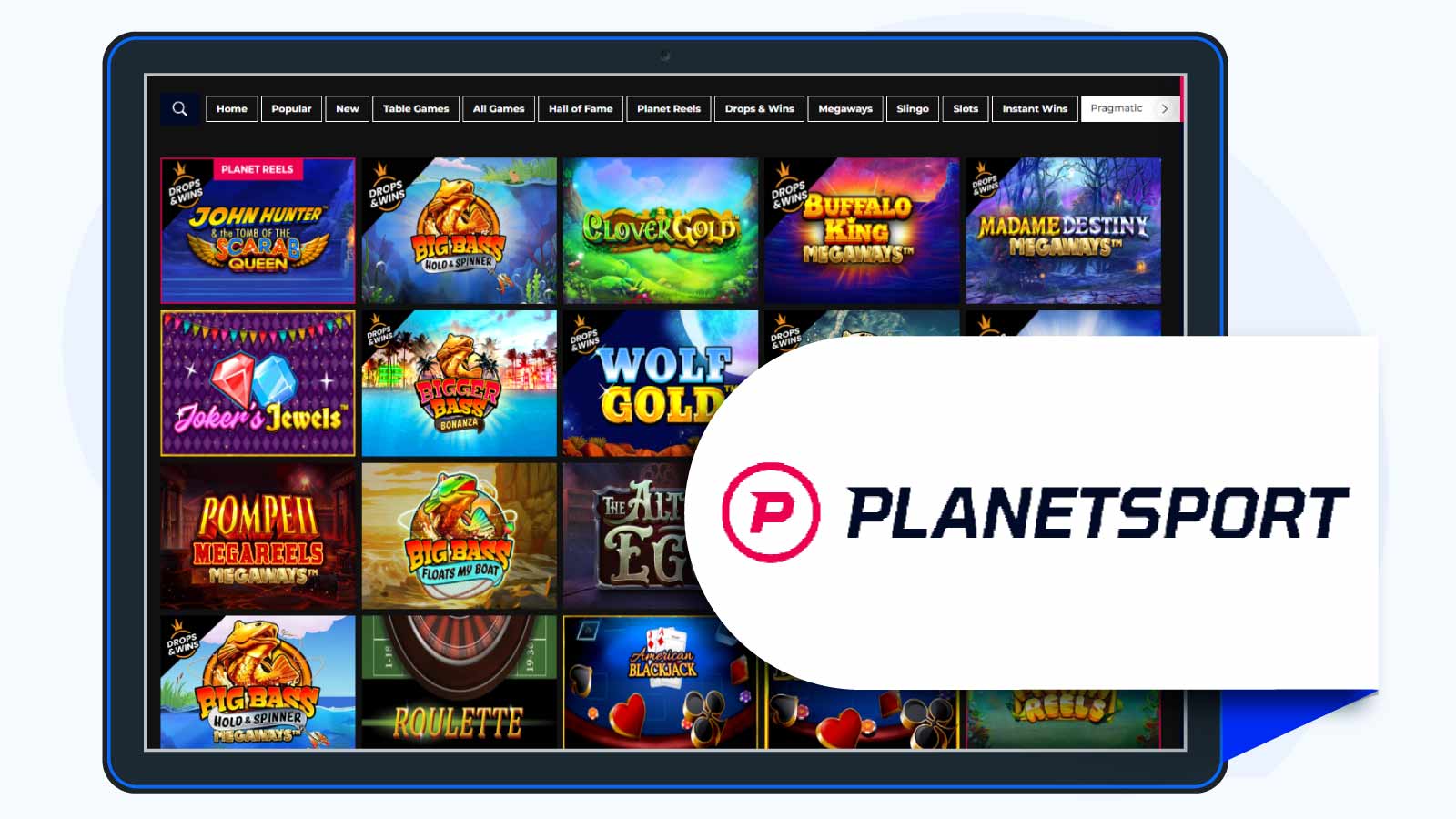 Planet Sport Bet – Best for slots and speciality games