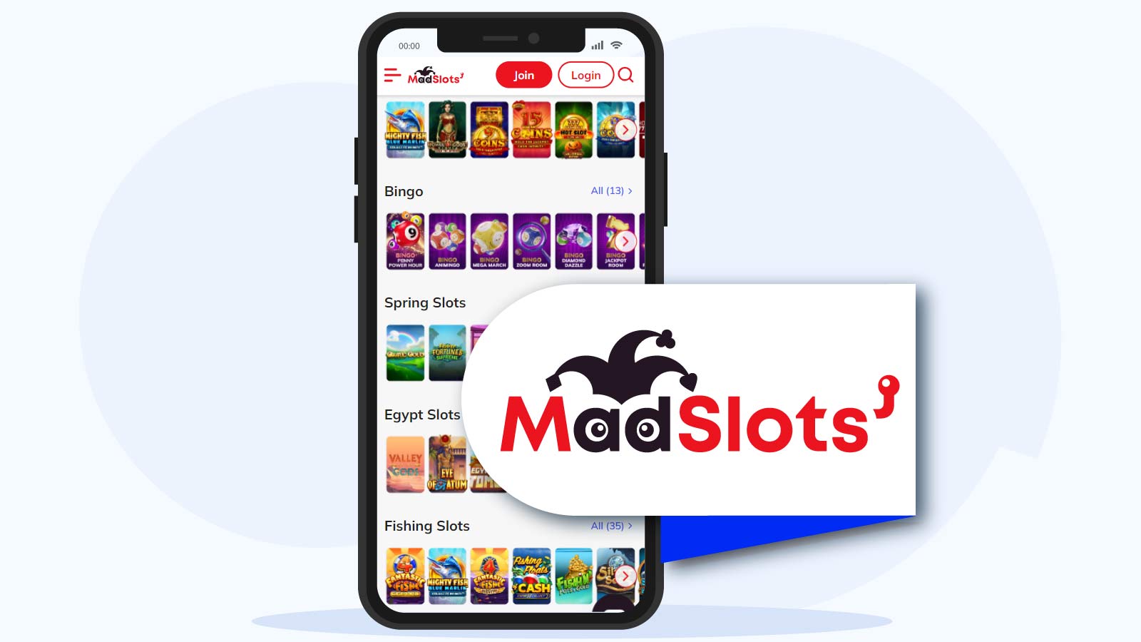 100 Free Spins Mobile Verification at Madslots Casino