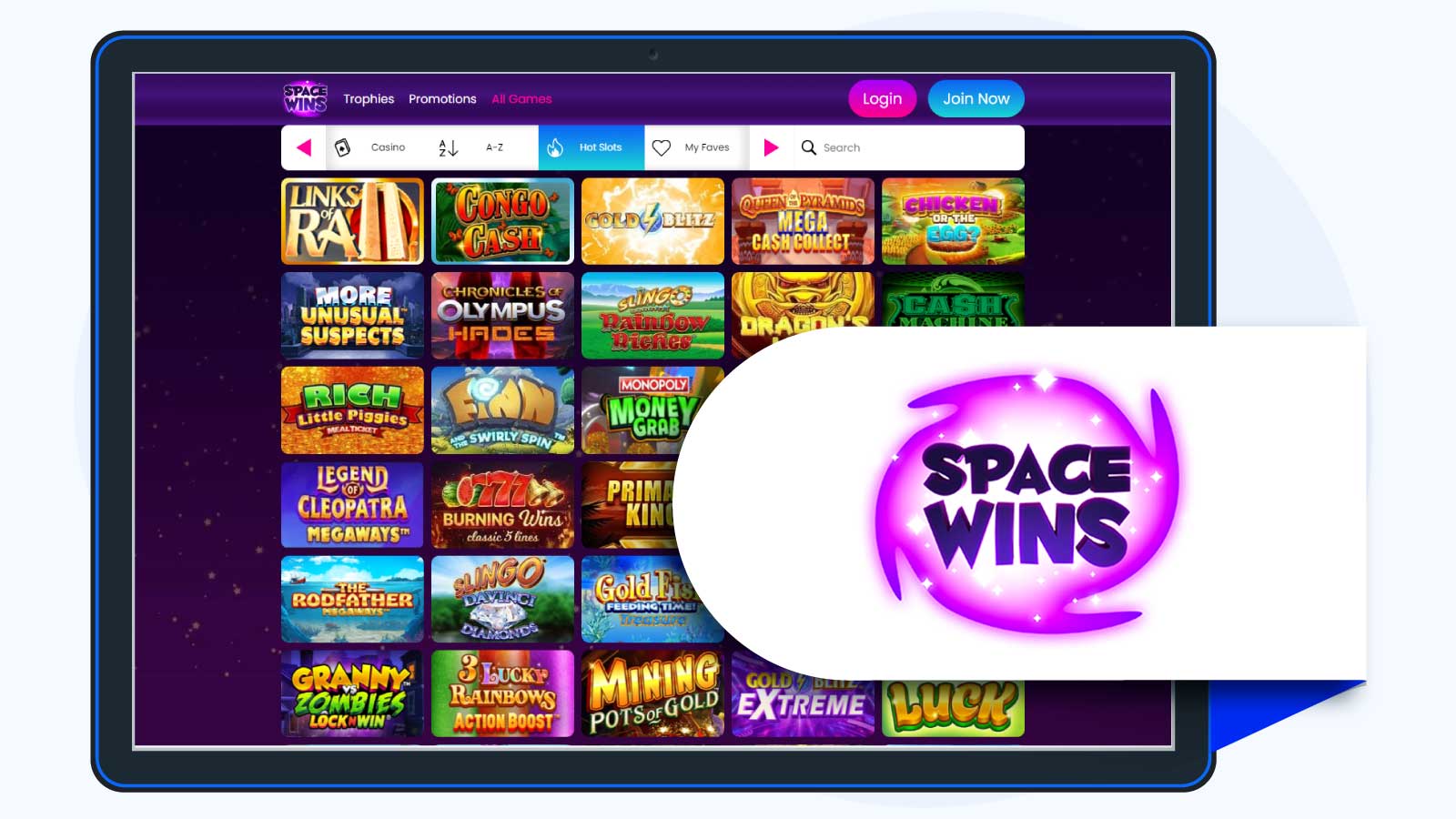 5 Starburst Free Spins No Deposit UK Bonus at Space Wins Casino