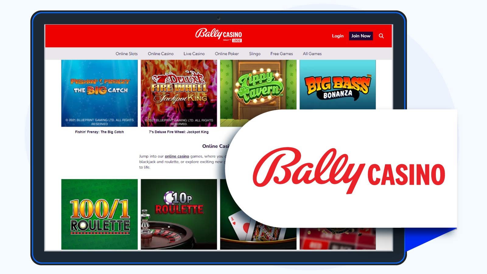 Bally Casino: Get 30 Wager-free Spins Best Online Casino Bonus in the UK for Free Spins with High Spin Value