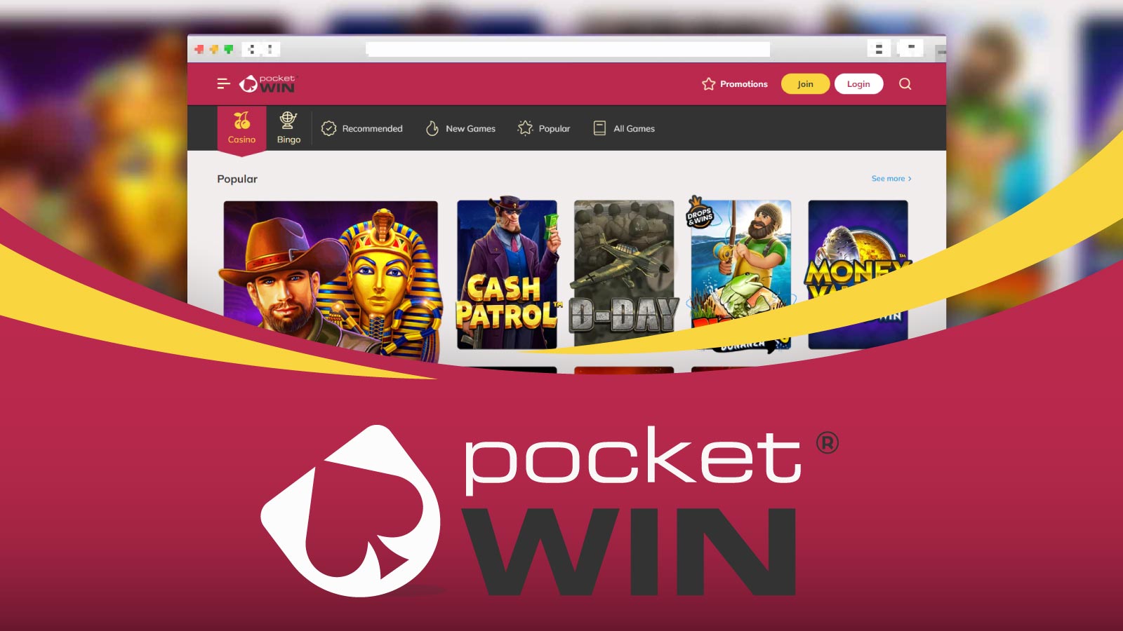 PocketWin Casino Better for Welcome Bonuses