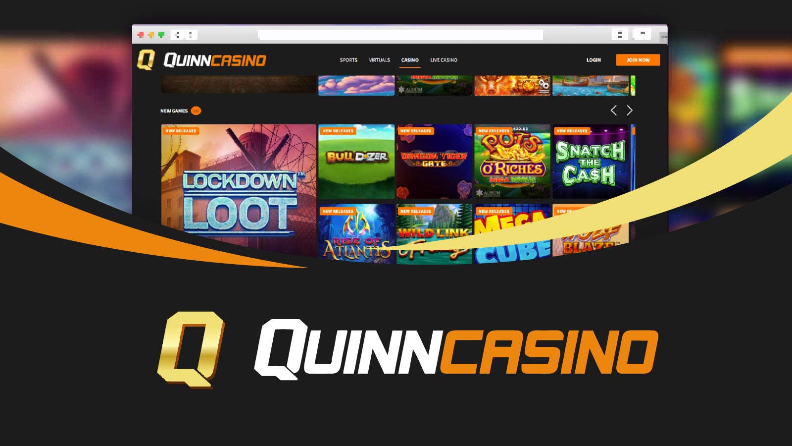 QuinnBet Casino Better for Slot Games