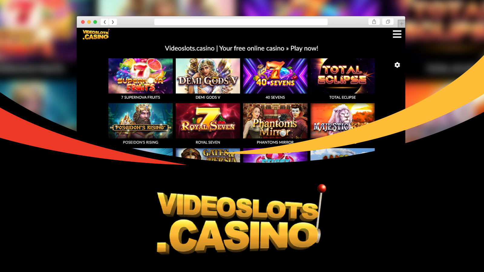 VideoSlots Casino: Better for Slot Games