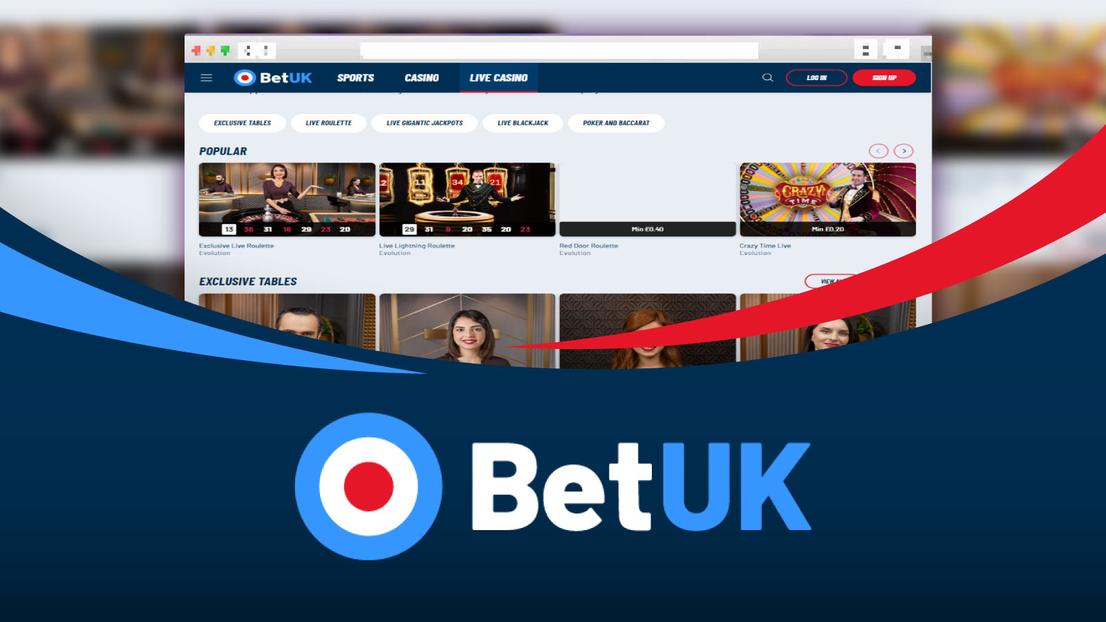 BetUK Casino Better for Live Casino Games