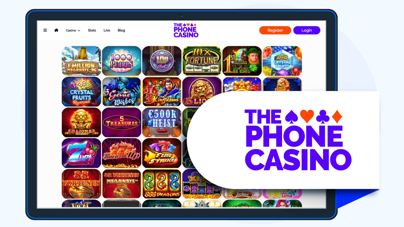 The Phone Casino - Biggest Free Spins Daily Offer