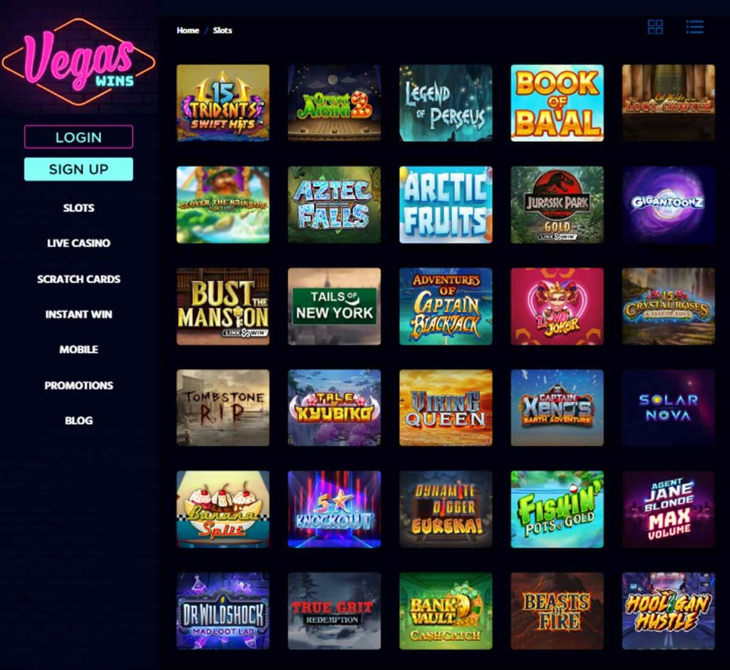 Vegas Wins Casino slots review